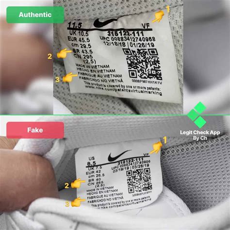 how to check nike if real or fake|nike legit check code.